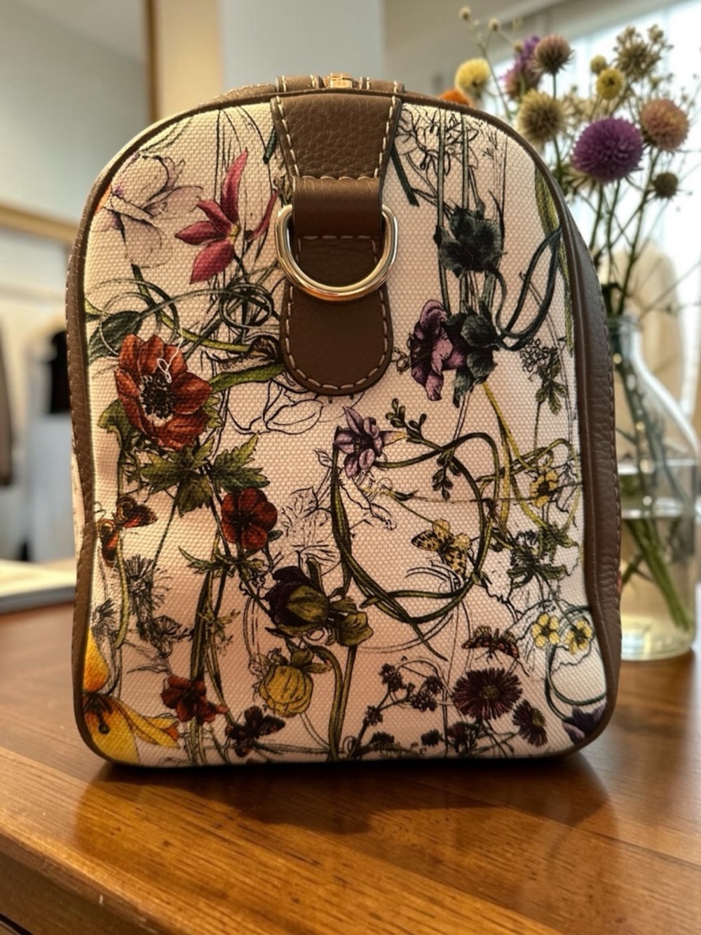 Gucci Flora Infinity Joy Boston Bag - Picture 5 of 15